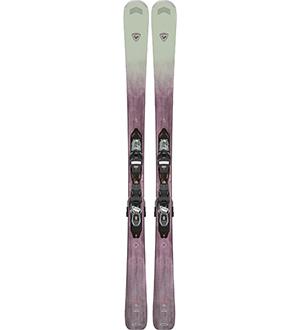 Image of Experience W 78 Carbon Skis with Bindings - Women's - 2024/2025